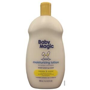 Baby Magic SWEET BUTTERCUP scent Moisturizing Lotion 16.5 Oz Calendula Coconut